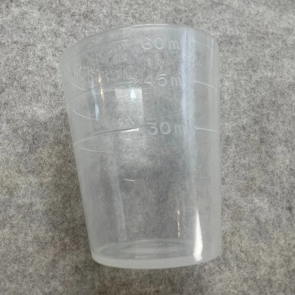 Tupperware Mini Midget Containers Set of 3‎ 2oz Clear Blue New 4789A